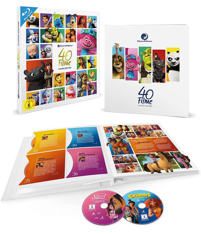 Amazon.de | Dreamworks Classic Komplettbox - 40 Filme [ Blu-ray ] | PRIME