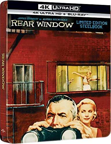 Das Fenster zum Hof Steelbook 4K UHD Blu Ray Spanische Version