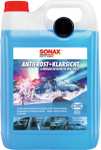 159° - [Prime] SONAX AntiFrost+KlarSicht Citrus Scheibenfrostschutz 5L | bis -20° C | gebrauchsfertiger Scheibenreiniger