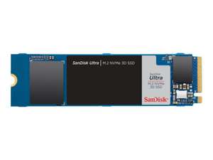 SANDISK Ultra 3D SSD Festplatte, 1 TB Interner Speicher PCI Express, intern, (Mediamarkt EBay Store)