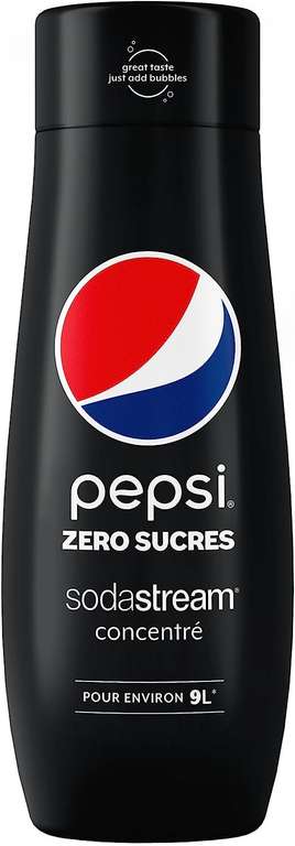 [PRIME/Sparabo] SodaStream Sirup 7UP free oder Pepsi Zero Zucker - 1x Flasche ergibt 9 Liter Fertiggetränk, Seven Up ohne Zucker 440 ml