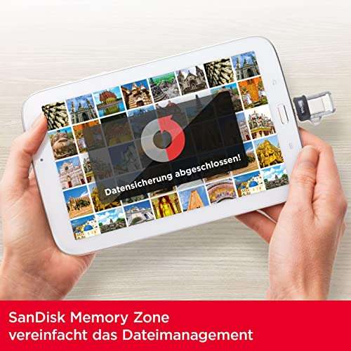 SanDisk Ultra Dual USB-Laufwerk m3.0 Smartphone Speicher 32 GB (USB m3.0, versenkbarer Doppelanschluss)/ 64 GB 6,99€ (Prime/Saturn MM Abh)