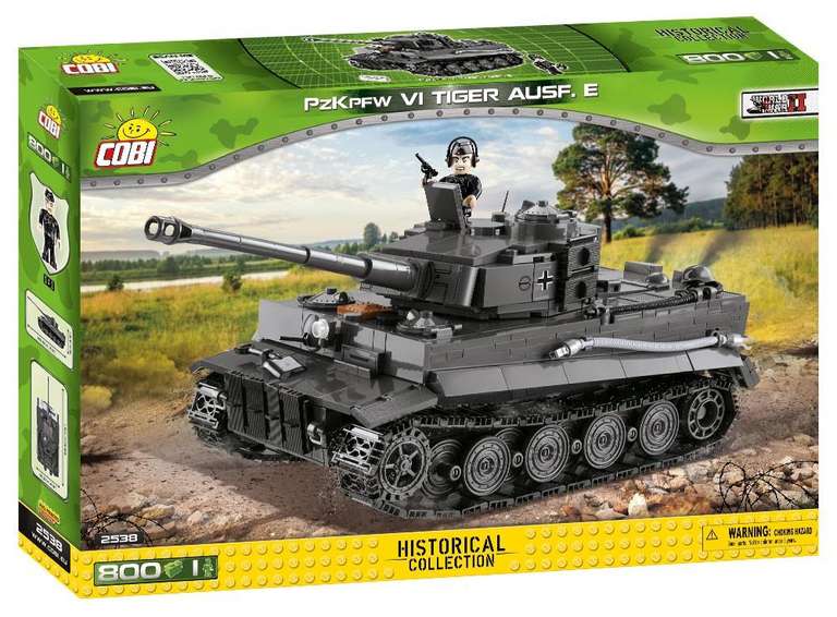 [Klemmbausteine] COBI Panzerkampfwagen VI Tiger Ausf.E (2538) für 30,59 Euro [Thalia + Newsletter]