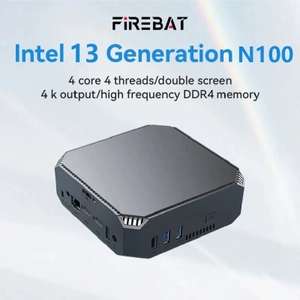 FIREBAT AK2 Plus Mini PC Intel N100 8GB RAM 256GB SSD