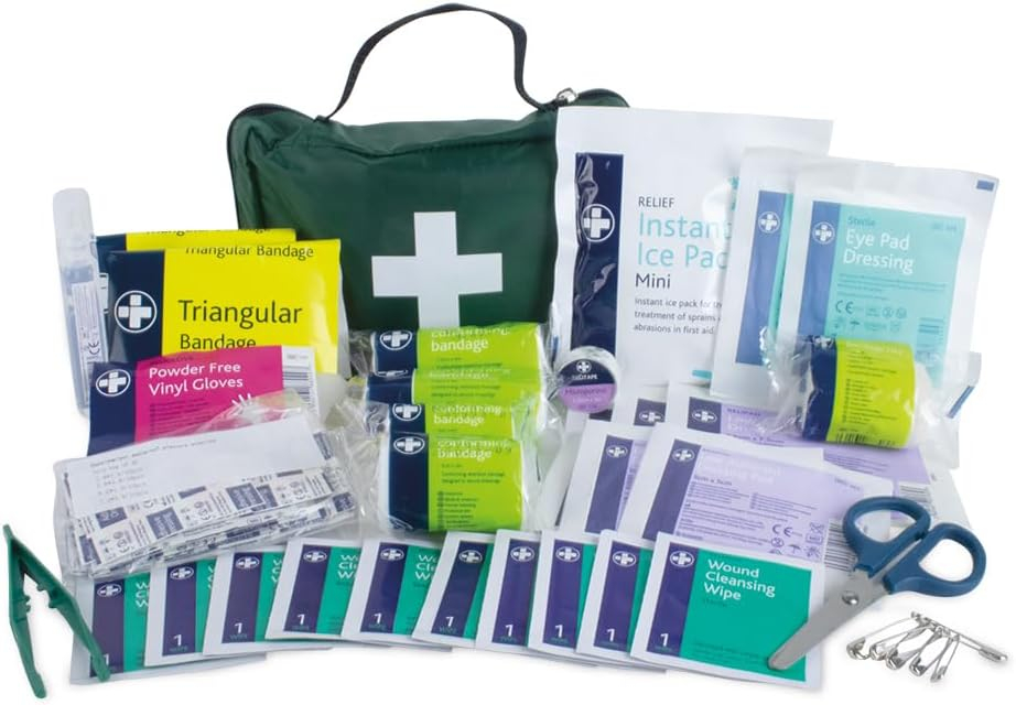 Lewis-Plast Premium Erste-Hilfe-Set mit 90 Teilen - Enthält Augenspülung, 2 x Kälte (Eis) Packungen & Notfalldecke 10,99€/ Basic 4,99 (Prime