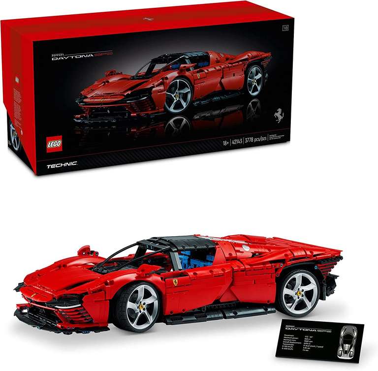 LEGO Technic - 42143 Ferrari Daytona SP3 (Update: Reduziert auf Bestpreis)