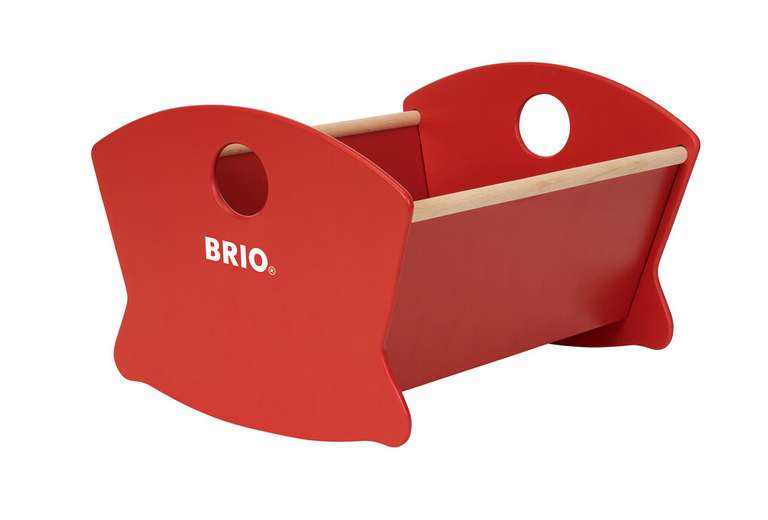 [Hugendubel.de] BRIO Puppenwiege Puppenbett für 30cm-Puppen (kostenloser Versand dank Kundenkarte)