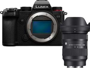 Panasonic Lumix S5 Systemkamera inkl. Sigma 28-70mm F2,8 Objektiv oder inkl. S 35mm F1,8 für 1499€ - VGP 1849€