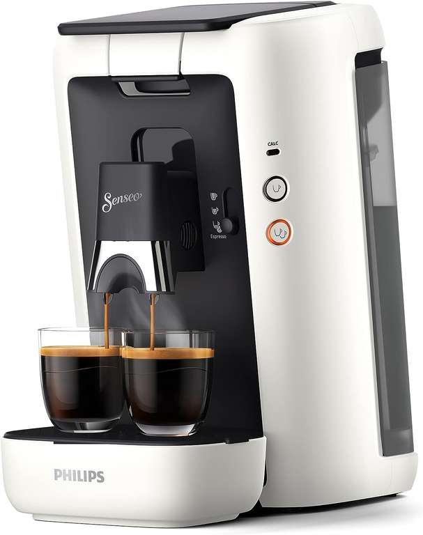 Philips CSA260/10 Senseo Maestro Kaffeepadmaschine weiß (1450W, 1bar, 1.2l Wassertank, Kaffeestärkewahl & Memo-Funktion)