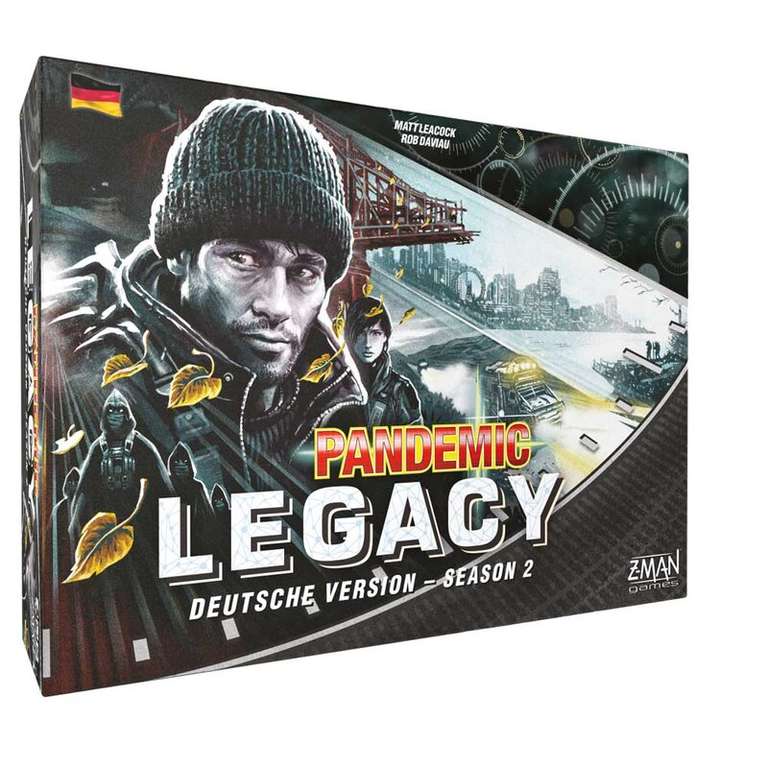 Pandemic Legacy – Season 2 – schwarz – Brettspiel – BGG: 8,1 (Amazon Prime)