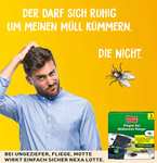 Nexa Lotte Mülltonnenhänger mit 3 Monate Langzeitwirkung, Hänger mit Zitrusduft gegen lästige Maden und Mücken (Prime)