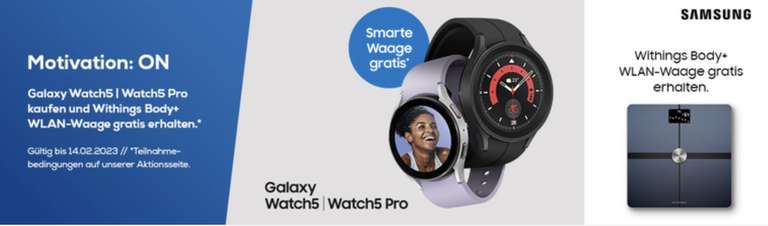 (EXPERT) Samsung Galaxy Watch 5 Pro BT titan + Gratis Waage 277€ + 6,99€ VSK