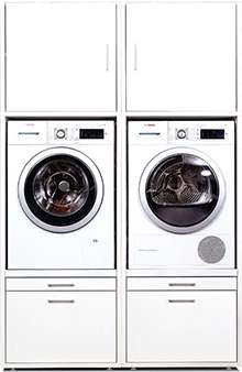 Waschturm Washtower Waschmaschinen Modul Möbel 10% Gutschein