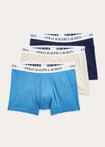Ralph Lauren Classic Stretch-Cotton Trunk 3-Pack