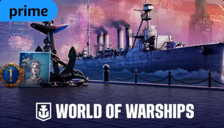 WOWS - Wold Of Warships + Prime Gaming: Marblehead Premiumkreuzer Stufe V