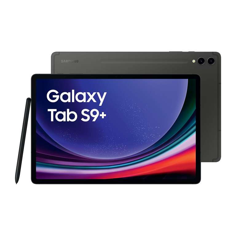 MediaMarkt/Saturn: Samsung Galaxy Tab S9+ X810, 12GB RAM, 256GB, Graphite, WIFI, inkl. S Pen (-19% Mwst.)