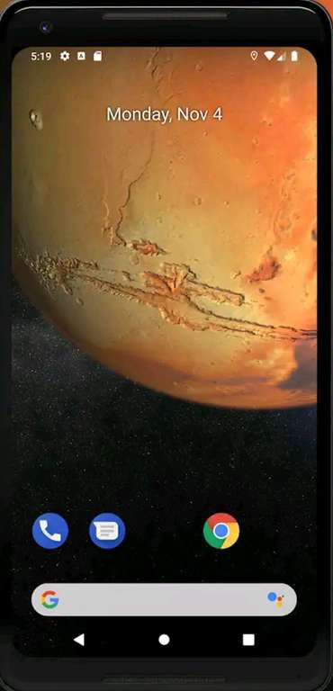 (Google Play Store) Planets 3D Live Wallpaper