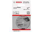 (Prime) Bosch Professional 5 Stück Trennscheibe für Edelstahl, 76 x 10 x 1 mm, passend zum Winkelschleifer GWS 12V-76