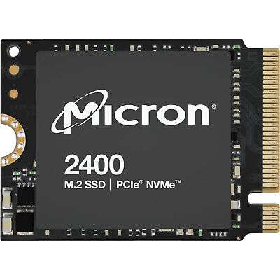 CRUCIAL Micron 2400 NVMe M.2 2230 2000 GB SSD PCI Express, intern