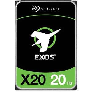 20TB Seagate Exos X20 ST20000NM007D 256MB 3.5" (8.9cm) CMR SATA HDD [13,95€/TB]