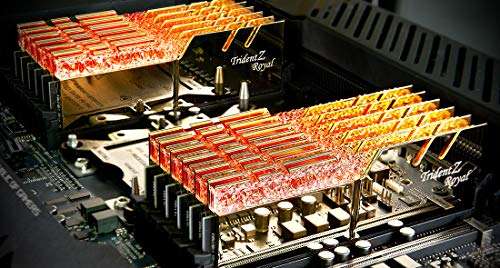 Luxus-Deal: 256GB G.Skill Trident Z Royal goldener DDR4 Arbeitsspeicher 3200Mhz CL14