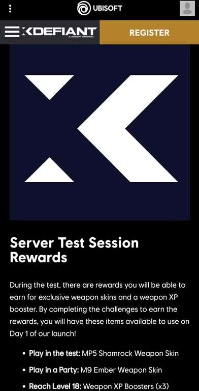 Xdefiant Open Server-Testsession + Belohnungen: exklusive Waffen-Skins (PC, PS5, Xbox Series X|S) - vom 19. April am 21. April