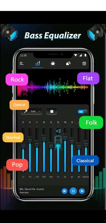 (Google Play Store) Equalizer & Bass Booster Pro