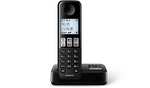 [Amazon / Lidl] Philips Schnurlos Telefon D2551B/01, Single, 1.8" - schwarz, Freisprecheinrichtung, Anrufbeantworter, Bis 16h Gesprächszeit