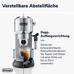 [Amazon] De'Longhi Dedica Style EC 685.M Espresso Siebträgermaschine, Espressomaschine (Retourenware)
