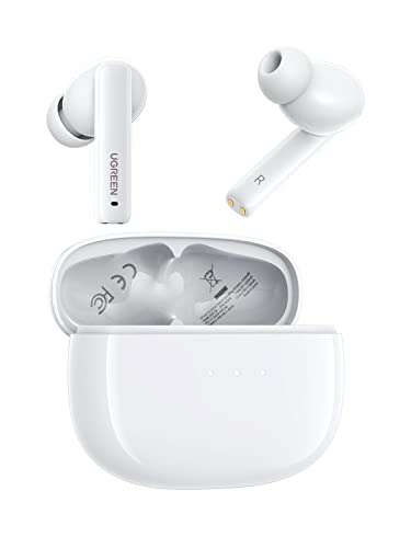 UGREEN HiTune T3 Kabelloser Bluetooth Kopfhörer mit Geräuschunterdrückung ( 10-mm-Audiotreiber, KI-Mikrofone, Touch-Steuerung, 7/24 Std. )