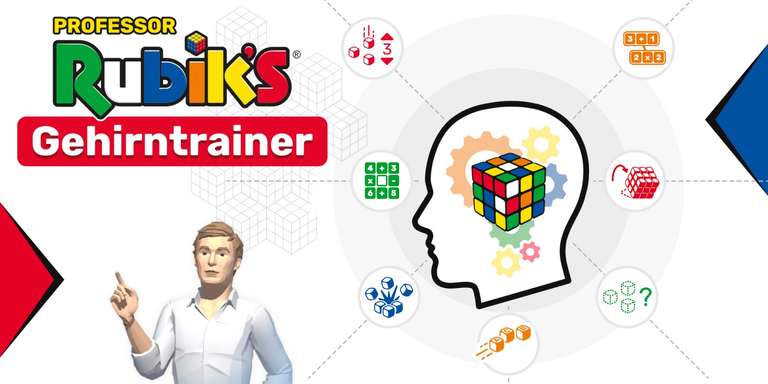 [Nintendo eShop] Professor Rubik’s Gehirntrainer neuer Bestpreis | Bis zu 4 Spieler an einem System