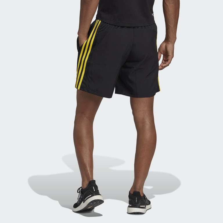 adidas Hiit 3 Stripes Shorts mit Reißverschlusstaschen für Herren in Gr. S - 2XL