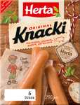 [Kaufland] Herta Knacki Würstchen geräuchert ohne Pelle; 6 Stück = 200 g für 1,09 € (Angebot + Coupon) - bundesweit