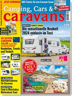 Magazin Camping, Cars & Caravans Jahresabo einschl. Omnia Backofen (Kündigung nötig!)