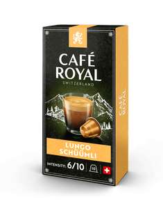 Cafe-Royal Nespresso Kapseln Black Deals: 30% auf Kaffee, 50% auf Accessoires, zusätzlich 20% mit "V3A5K2A8" ab 40,-€ Bestellwert