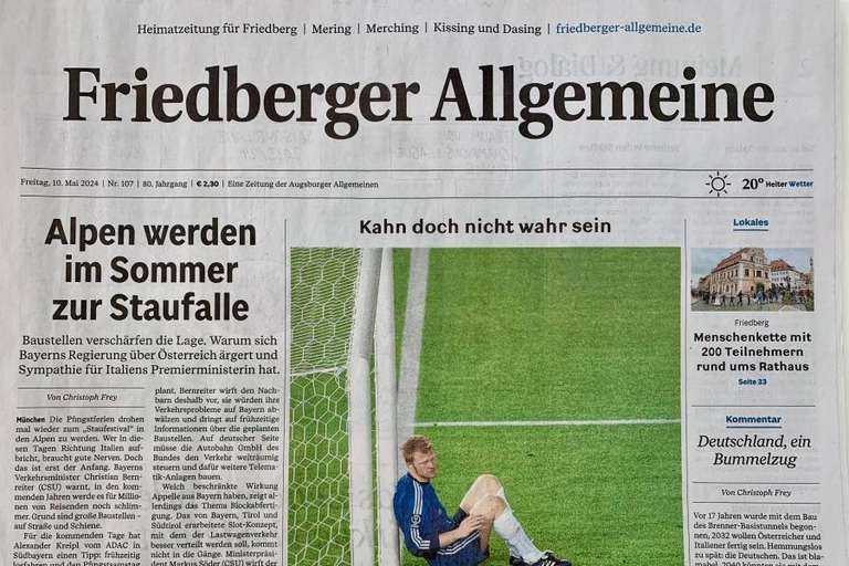 Augsburger Allgemeine ePaper kostenlos bis 13.05.2024