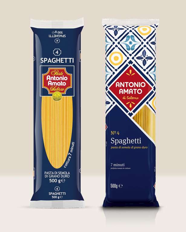 V MARKT SÜDBAYERN: Antonio Amato italienische Pasta, je 500g Packung in versch.Sorten verfügbar ab 21.04.22