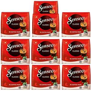 Senseo Pads Classic - 10x 16 Kaffeepads 16,11€ / Cappuccino Caramel, 40 Kaffeepads 8,25€/ Extra Strong 5x 16 Kaffeepads 8,29€ (Spar-Abo Prim