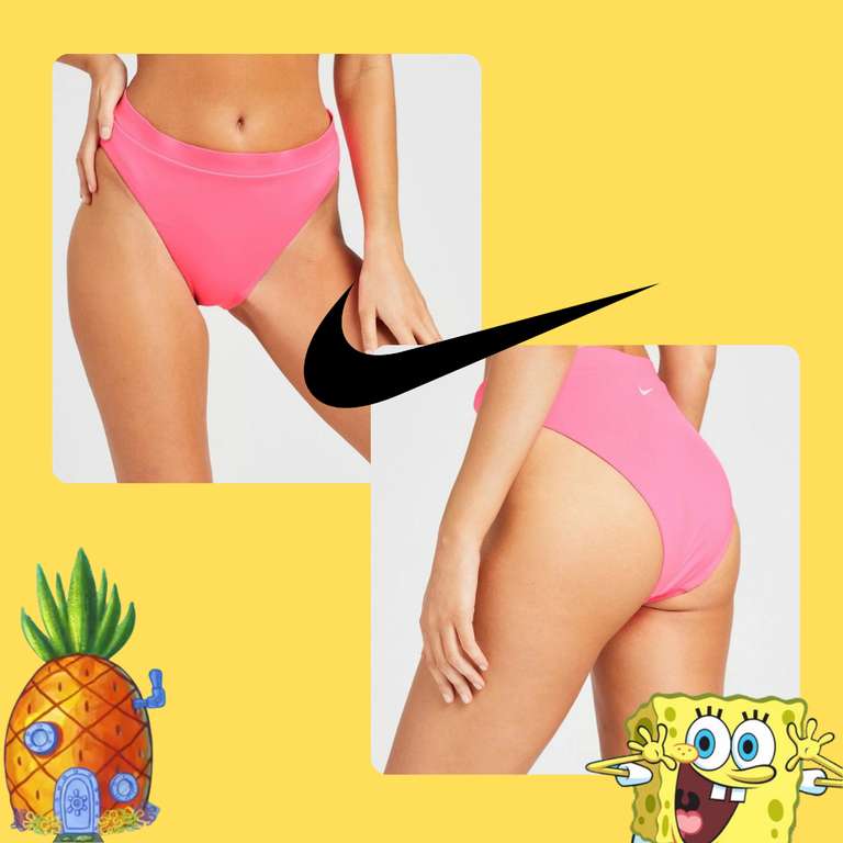 Nike: Extra 20 % auf ausgewählte Nike und Jordan SALE-Bekleidung, z. B. Nike Swoosh High Waist Bikinihose (Gr. L - XXL)