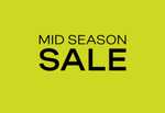 Calzedonia: Mid-Season Sale mit bis zu 50 % Rabatt + GRATIS Versand, z. B. Netzstrumpfhose mit geometrischem Muster