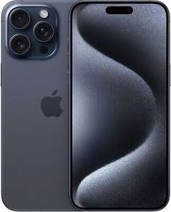 Apple iPhone 15 Pro Max 1TB Titan Blau Differenzbesteurt - inkl. Silikon & Schutzglas