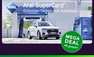 Groupon / Aral Supercards im Wert von 50€ für 46€ kaufen