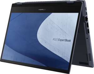 ASUS ExpertBook B5 Flip (14", FHD, Touch, 400nits, i5-1155G7, 8/256GB, aufrüstbar, 2x TB4, 2x USB-A, mSD, LAN, 63Wh, Win11 Pro, 1.38kg)