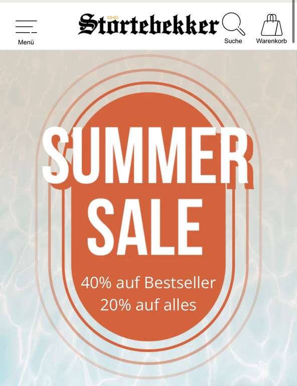 Störtebekker Summer Sale 20% auf Alles(!) u.a. Rasierhobel