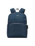 Pacsafe Stylesafe Backpack (27 x 12 x 37 cm, Gewicht: 370 g, Volumen: 12 Liter, erborgenes Edelstahl Drahtgewebe eingebettet in Stoff)