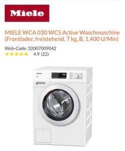 Miele Waschmaschine WCA 030 WCS active inkl. Lieferung