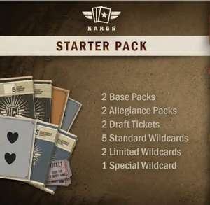 [epicgames store] KARDS - Starter Pack (DLC für das Grundspiel: KARDS - The WWII Card Game) | PC