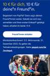 PayPal Aktion: Freunde werben und 10 € Gutschrift erhalten (Werber + Geworbene)