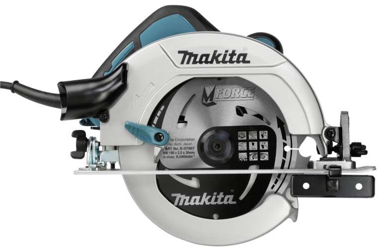 Makita HS7601J Handkreissäge 19 cm 5200 RPM 1200 W