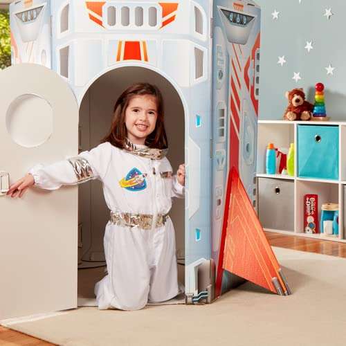 Melissa & Doug Astronauten Kostüm Verkleidung für Kinder Fasching (prime)